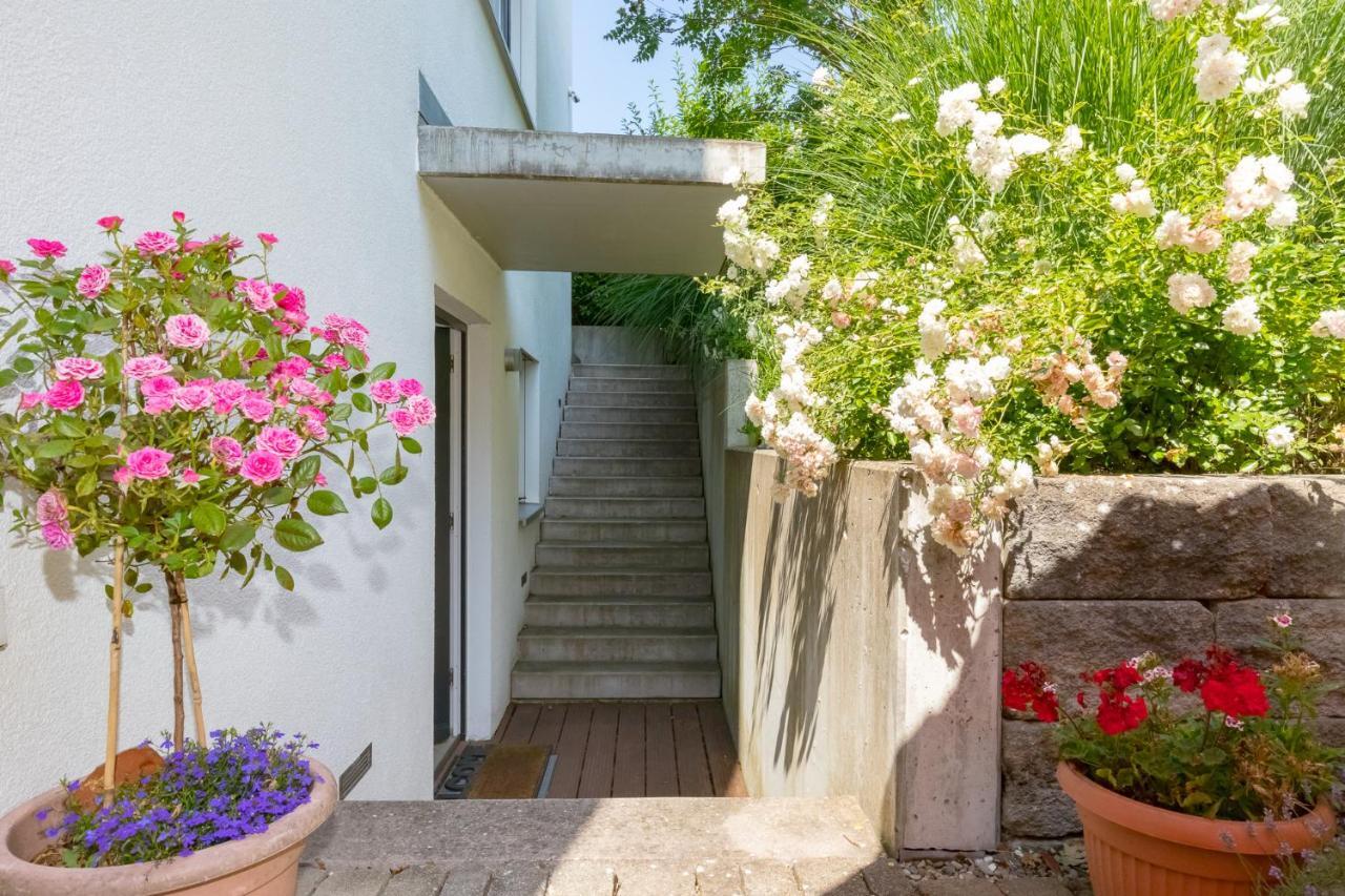 Bodensee Apartment Ueberlingen "Bauhaus Ueber Der Stadt" Exteriör bild